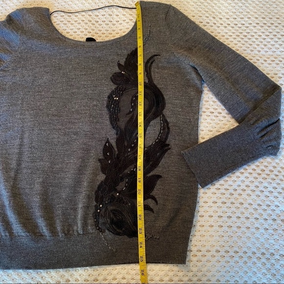 Anthropologie Angel of the North Torie Tie Back Sweater - Large - Picture 11 of 13